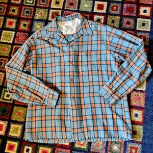 Vintage Plaid Brent Shirt Size L